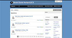 Desktop Screenshot of clontzreport.com